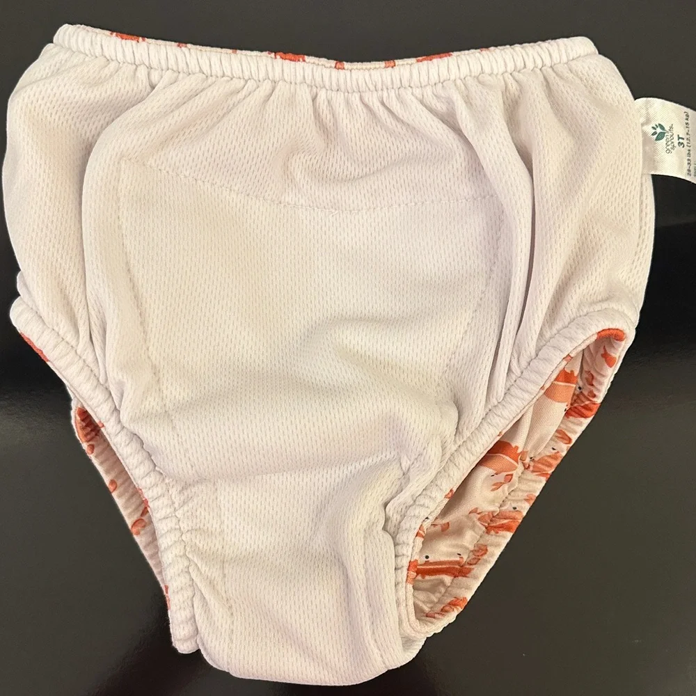 Adorable Crab Print Diaper Cover
